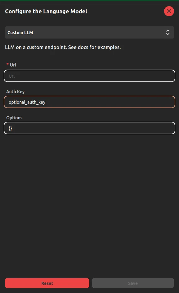Configure LLM