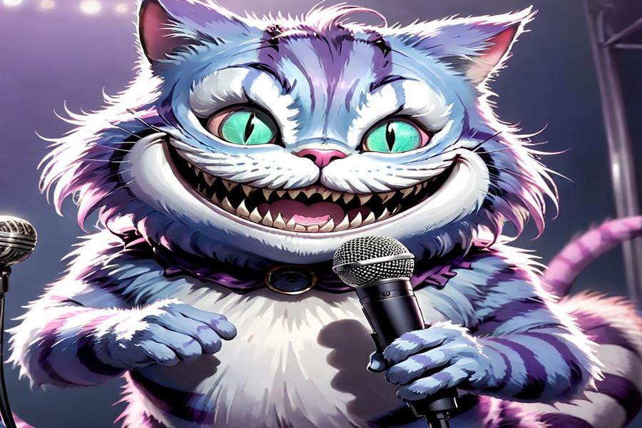 Voicing the Cheshire Cat